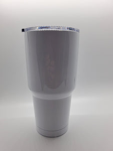 30 oz White Sublimation Tumbler