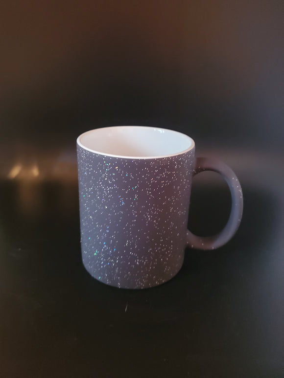 11oz Sublimation Color Changing Mug- Black