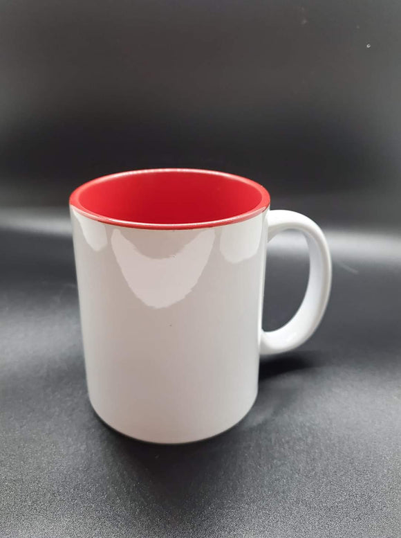 11oz Sublimation Coffee Mug - Red