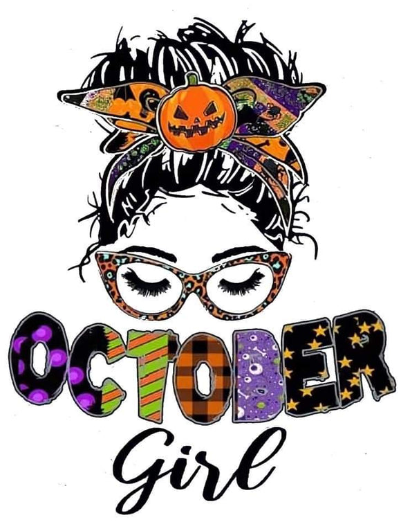 October Girl - Print Size 8.5x11