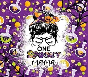 One Spooky Mama print 9.25x8.2