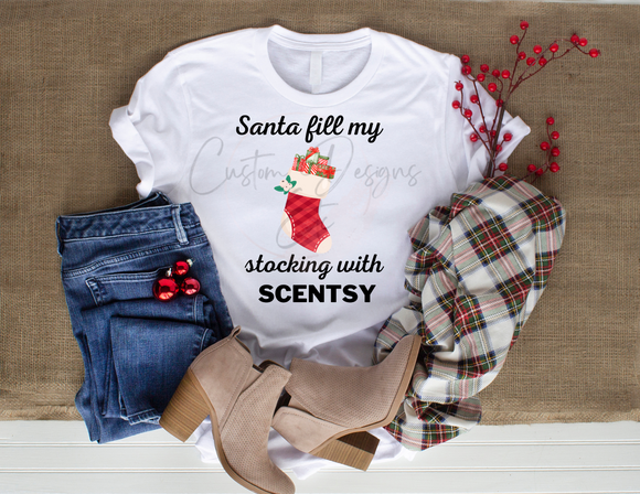 Santa fill my stocking with Scentsy 8.5x11