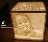 Lithophane 3D LAMP BOX