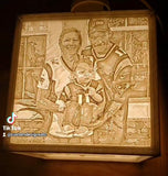 Lithophane 3D LAMP BOX