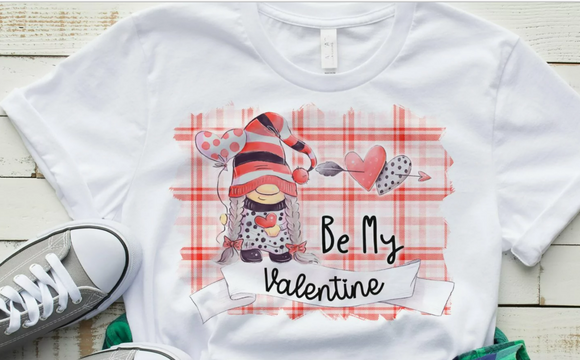 Be my valentine Gnome Girl