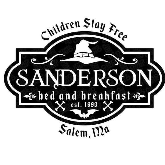 SANDERSON bed and breakfast 8.5x11